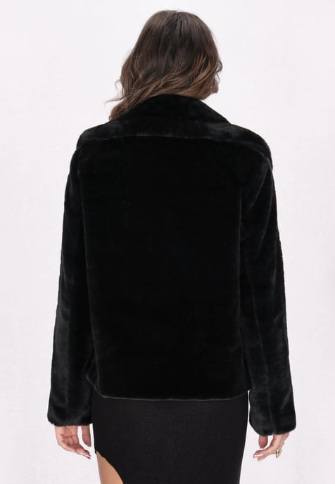 Faina Jacke Damen schwarz - Image 4