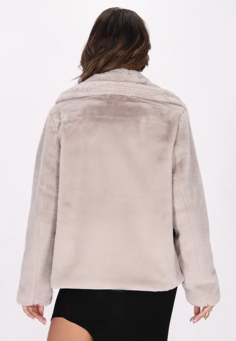 Faina Jacke Damen steingrau - Image 4