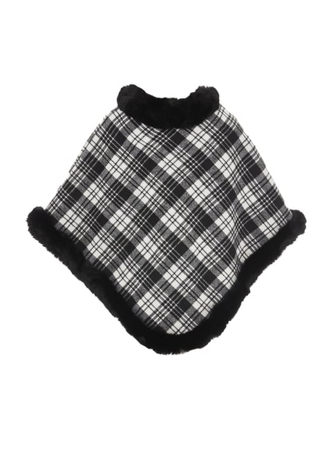 usha Poncho Frauen wollweiß schwarz - Image 2