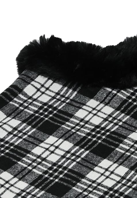 usha Poncho Frauen wollweiß schwarz - Image 3