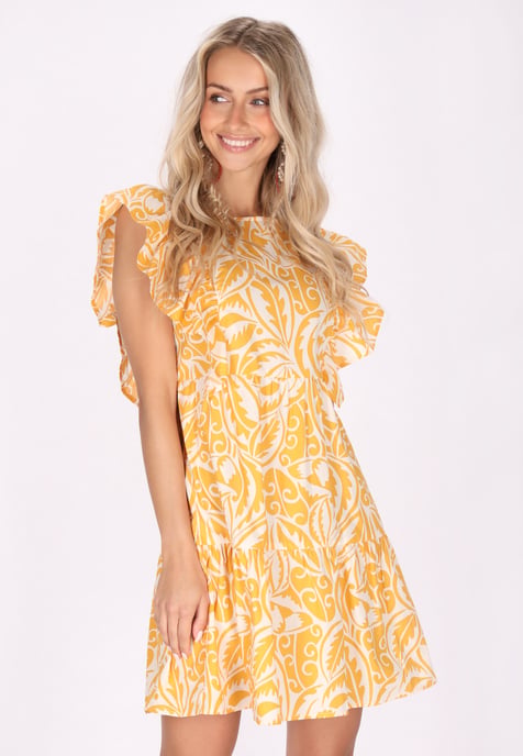 IZIA Kleid Damen gelb - Image 3