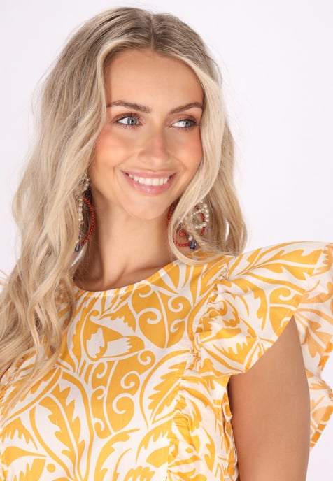 IZIA Kleid Damen gelb - Image 5