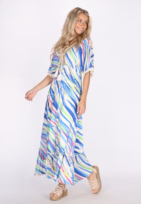IZIA Kleid Damen Blau Mehrfarbig - Image 2