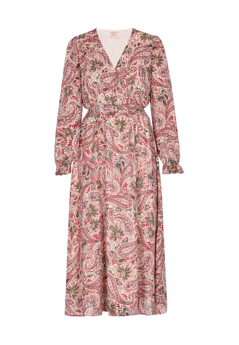 usha Kleid Damen Wollweiß Mehrfarbig - Image 1