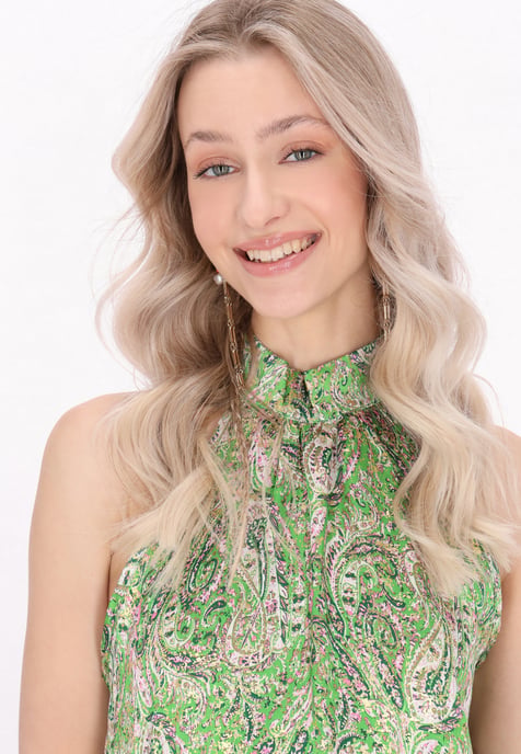 IZIA Kleid Frauen grün mehrfarbig - Image 5