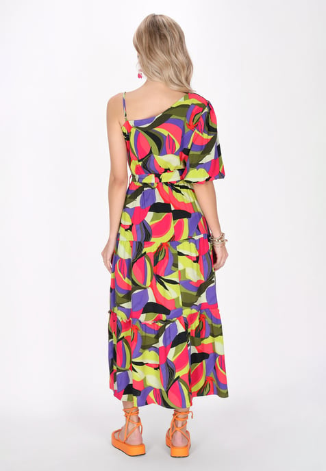 IZIA Kleid Frauen violett mehrfarbig - Image 4