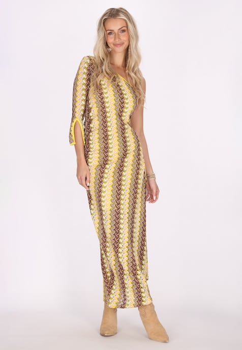 IZIA Kleid Damen Gelb Mehrfarbig - Image 2
