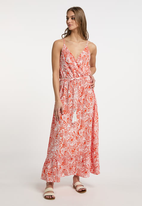 IZIA Kleid Damen rot weiss - Image 2