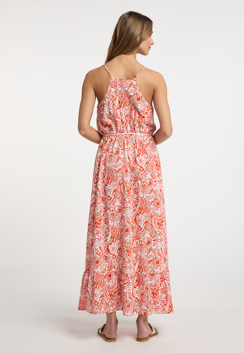 IZIA Kleid Damen rot weiss - Image 3
