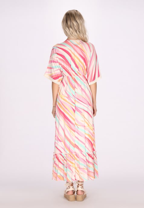 IZIA Kleid Damen Rosa Mehrfarbig - Image 4