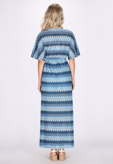 IZIA Kleid Damen Blau Mehrfarbig - Image 4