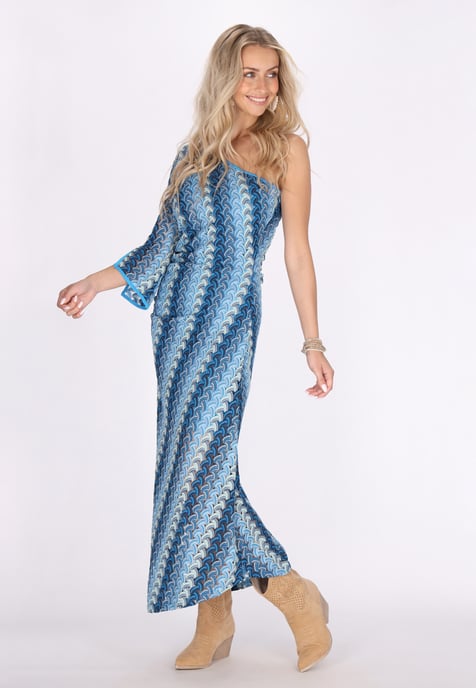IZIA Kleid Damen Blau Mehrfarbig - Image 3