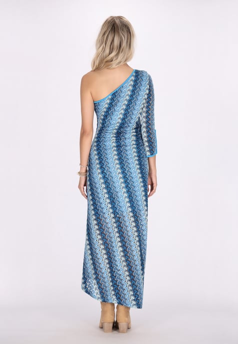 IZIA Kleid Damen Blau Mehrfarbig - Image 4