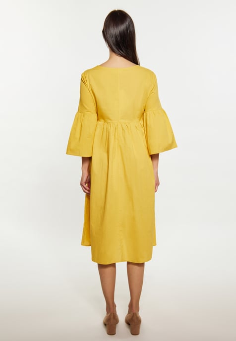 usha Kleid Damen gelb - Image 4