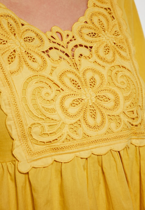 usha Kleid Damen gelb - Image 5
