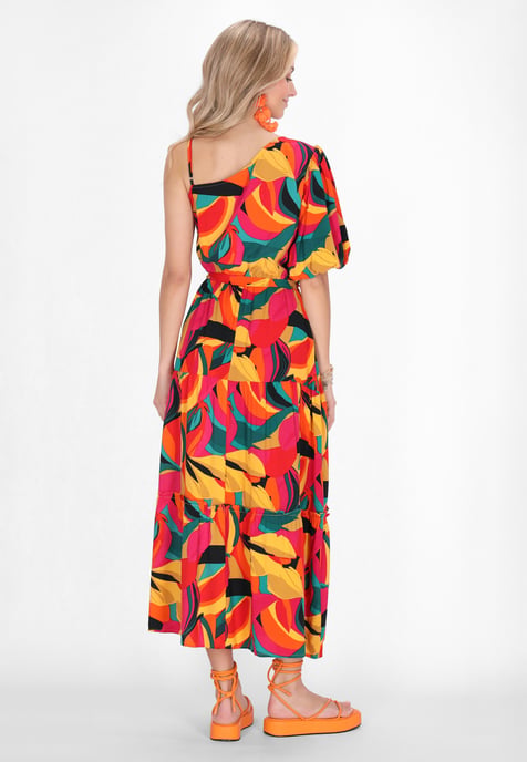 IZIA Kleid Frauen gelb mehrfarbig - Image 4