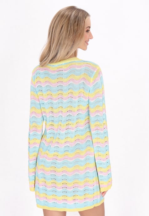 IZIA Kleid Frauen gelb mehrfarbig - Image 4