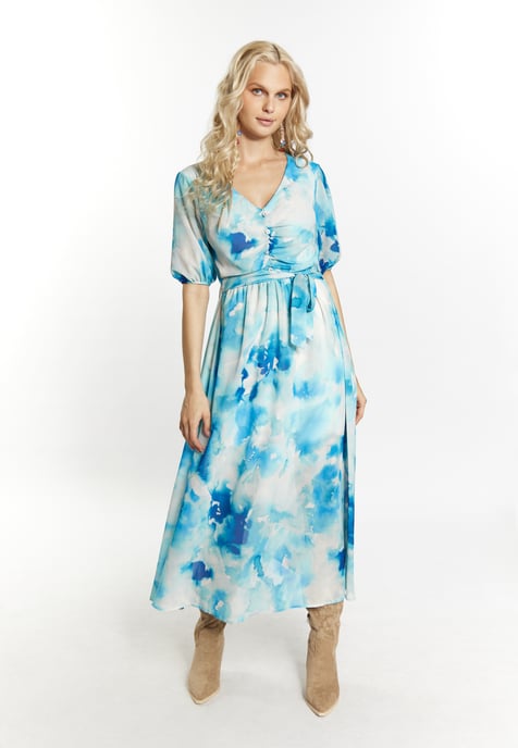 IZIA Kleid Damen Blau Mehrfarbig - Image 2