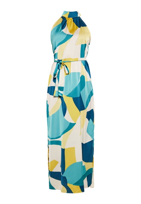 Faina Kleid Damen Blau Mehrfarbig - Image 1