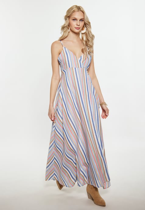 IZIA Kleid Damen Blau Mehrfarbig - Image 3