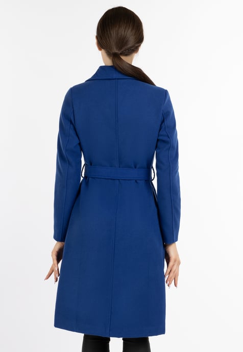 Faina Mantel Damen royalblau - Image 4