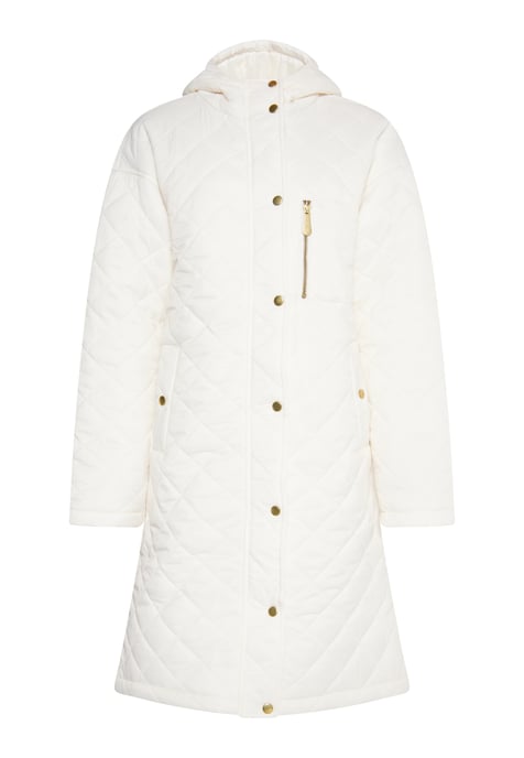 Faina Leichter Steppmantel Damen Creme - Image 1