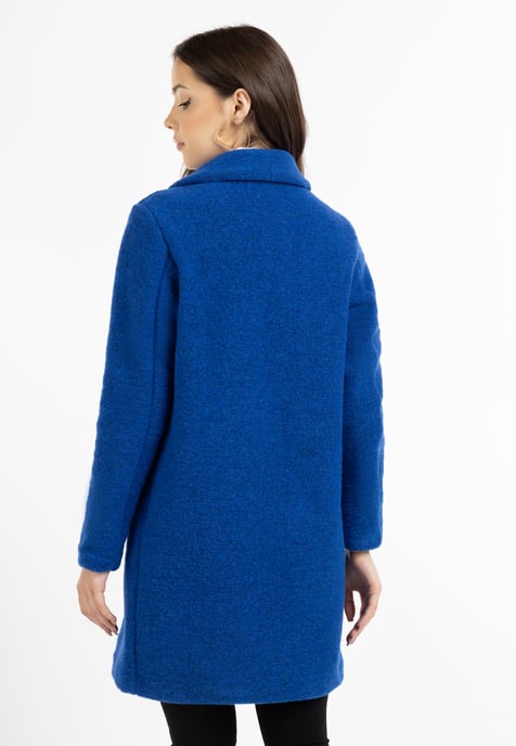 Faina Mantel Damen royalblau - Image 4