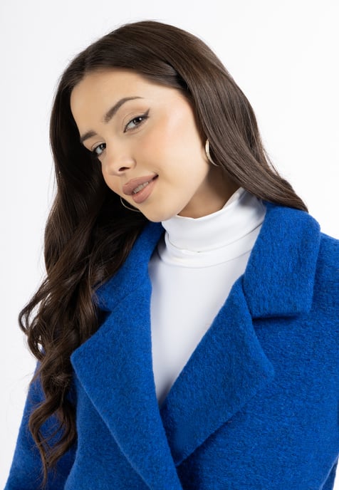 Faina Mantel Damen royalblau - Image 5