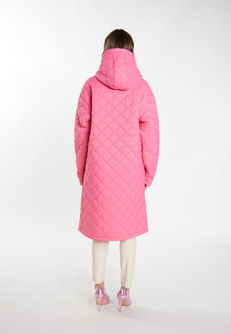 Faina Leichter Steppmantel Damen Rosa - Image 3