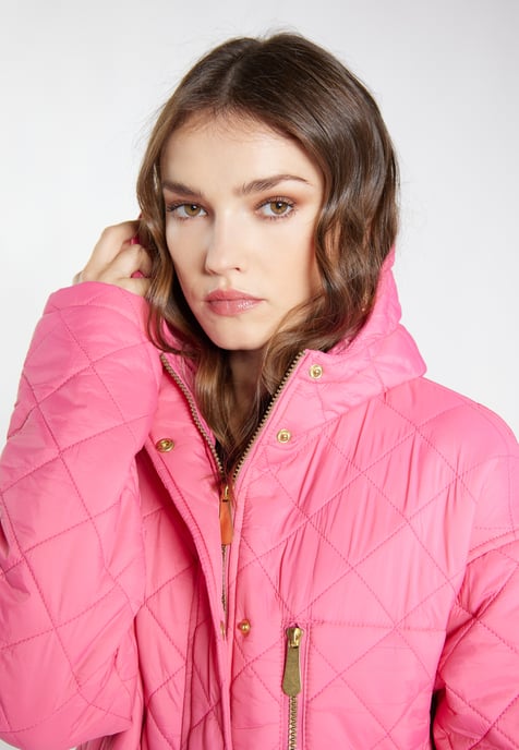 Faina Leichter Steppmantel Damen Rosa - Image 5