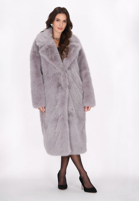 Faina Übergangsmantel Damen Grau Mauve - Image 3