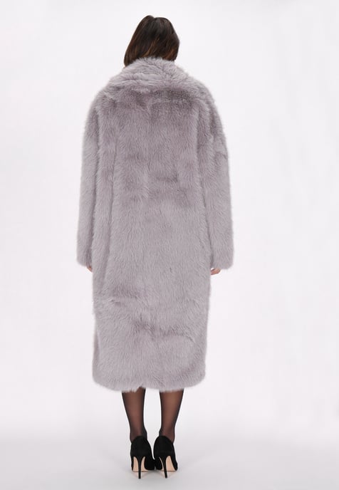 Faina Übergangsmantel Damen Grau Mauve - Image 4