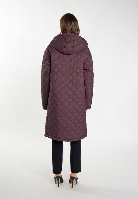 Faina Leichter Steppmantel Damen braun - Image 3