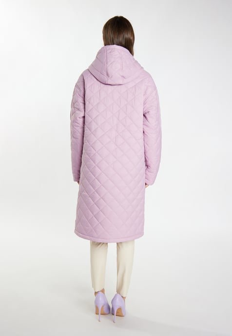 Faina Leichter Steppmantel Damen Mauve - Image 3