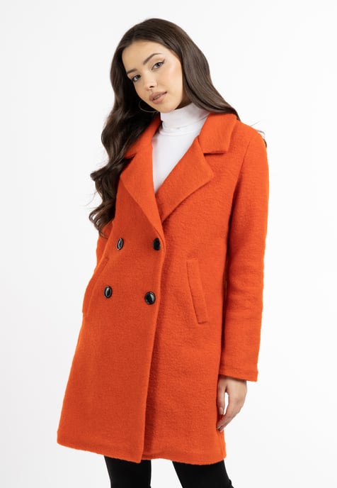 Faina Mantel Damen orange - Image 3