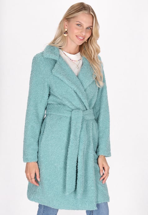 IZIA Mantel Damen Aqua - Image 3