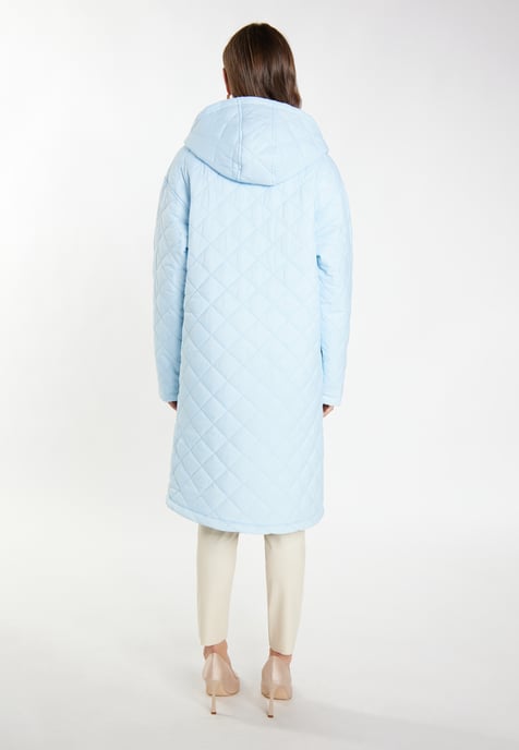 Faina Leichter Steppmantel Damen hellblau - Image 3