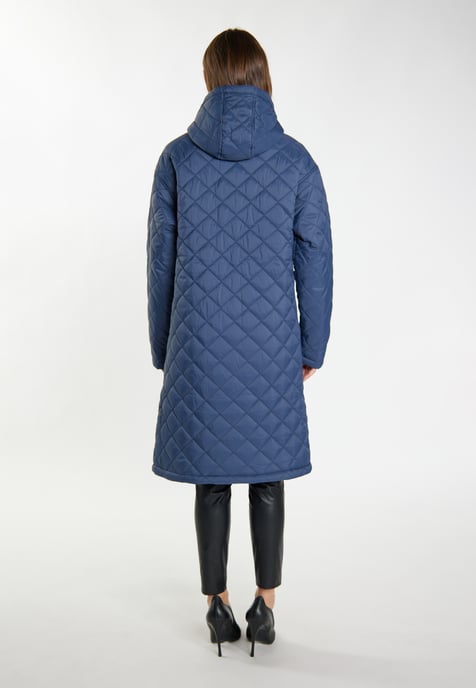 Faina Leichter Steppmantel Damen Marine - Image 3