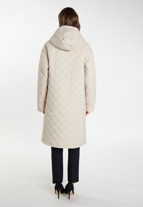 Faina Leichter Steppmantel Damen Höllenbeige - Image 3