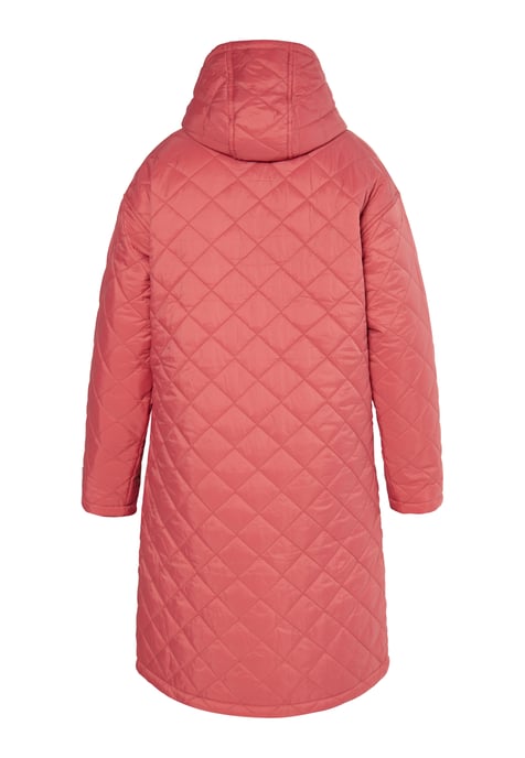 usha Leichter Steppmantel Damen Vintage Rot - Image 2