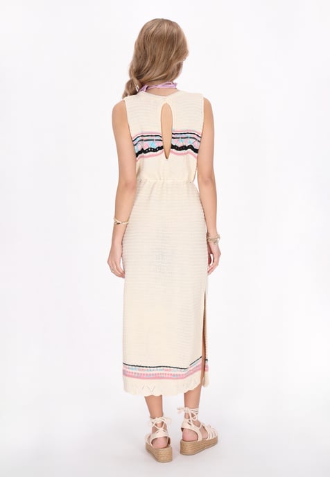 IZIA Kleid Frauen cremeweiß mehrfarbig - Image 4