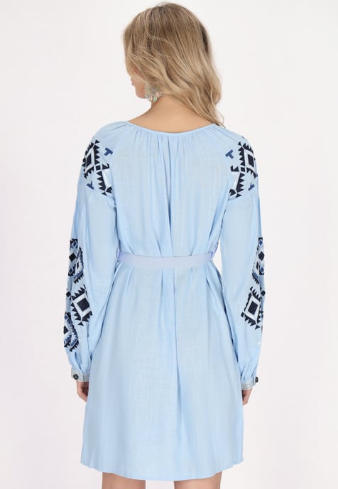 usha Kleid Damen hellblau - Image 4