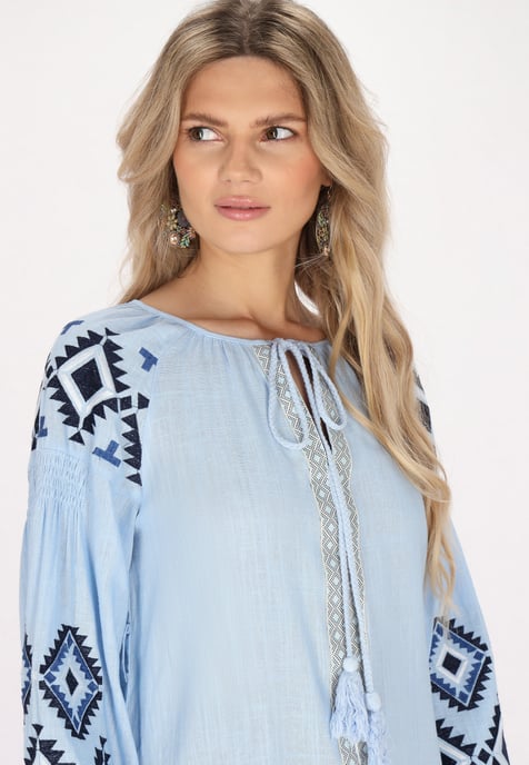 usha Kleid Damen hellblau - Image 5