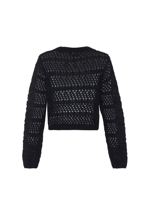 Faina Pullover Damen schwarz - Image 2