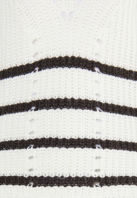 usha Strickpullover Damen weiss - Image 3
