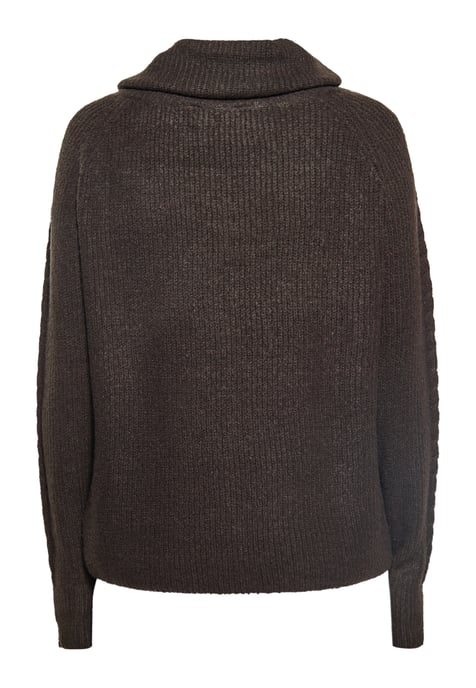 usha Strickpullover Damen dunkelbraun - Image 2