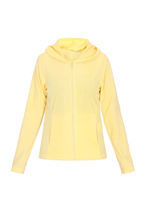 Faina Fleecejacke Damen Höllengelb - Image 1