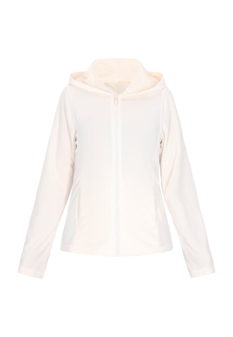 Faina Fleecejacke Damen Wollweiß - Image 1