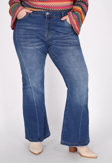 IZIA Hosen in großen Größen Frauen dunkelblau - Image 3