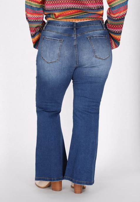 IZIA Hosen in großen Größen Frauen dunkelblau - Image 4